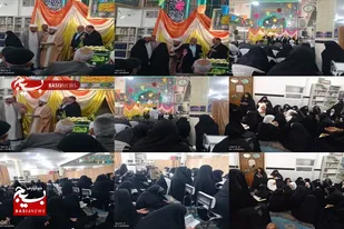 از دختران پایگاه حضرت معصومه (س) در سرخه تجلیل شد