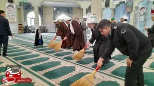 &nbsp;۱۵۵ مسجد در بردسکن غبارروبی شد