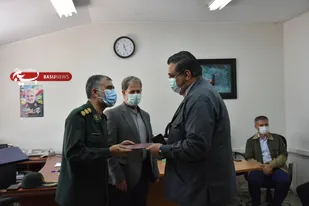 دیدار جانشین، معاون روابط عمومی و مسئول بسیج رسانه سپاه نینوا با اصحاب رسانه + تصاویر