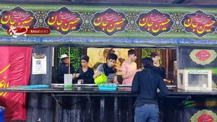 تصاویر جالب از خدمات رسانی موکب های کهگیلویه و بویراحمد به زائران اربعین حسینی