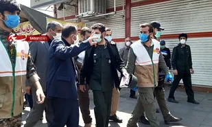 اجرای رزمایش رزم لسانی و رزمایش همیاران سلامت در ناحیه مالک اشتر