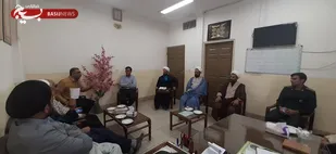 برگزاری جلسه مربیان صالحین حوزه مقاومت بسیج روح الله ناحیه مرکزی یزد