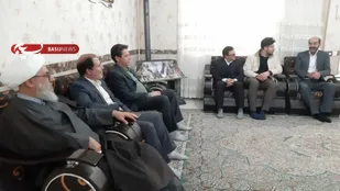 دیدار با خانواده جانباز و آزاده دفاع مقدس توسط بسیج جامعه پزشکی استان.