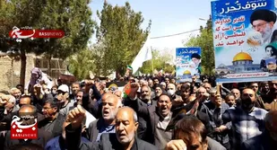 راهپیمایی روز قدس در شهرها و روستاهای شهرستان هرند