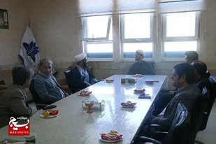 دیدار مسئول نمایندگی ولی فقیه در سپاه ناحیه اسدآباد با مسئول نهاد مقام معظم رهبری در دانشگاه&zwnj; سیدجمال الدین اسدآبادی