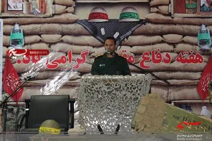 مراسم گرامیداشت هفته دفاع مقدس در فرودگاه بندر بوشهر