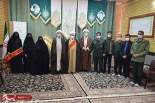 دیدار خادم الشهدا شهرستان شاهرود با امام جمعه این شهر+ تصاویر
