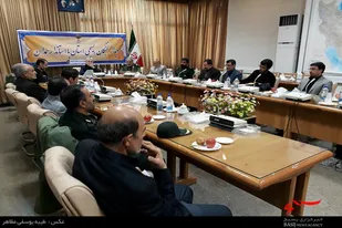 دیدار نخبگان بسیجی با استاندار همدان