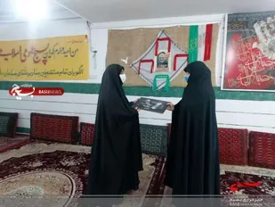 تقدیر از فرمانده پایگاه حضرت زینب(س) شهرستان سرخه