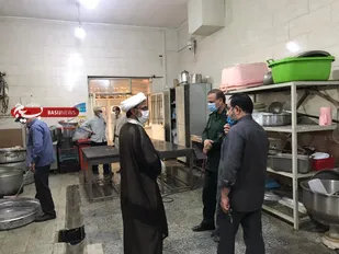 بازدید فرمانده سپاه شاهرود از پویش علی یاوران و موکب خادم المهدی (عج)