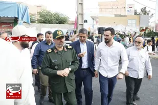 ۳۰ سری جهیزیه با حضور فرمانده سپاه استان البرز اهدا شد+فیلم
