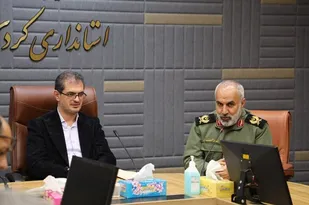 دیدار نوروزی فرمانده سپاه بیت&zwnj;المقدس با استاندار کردستان