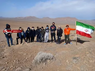 همایش پیاده رویی و کوه پیمایی بسیجیان روستای موته برگزار شد
