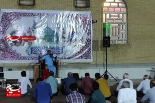 برگزاری جشن میلاد حضرت رسول و امام جعفر صادق در مسجد امام رضا شهر خورموج