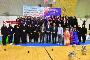 آیین اختتامیه مسابقات ورزشی دانش&zwnj;آموزان دختر سراسر کشور در یاسوج/ یزد قهرمان هندبال دانش آموزان دختر کشور شد+ ( تصاویر )