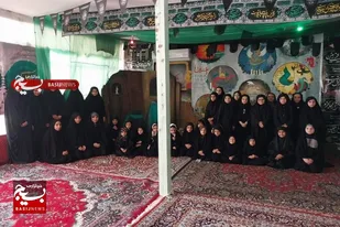 مراسم عزاداری ویژه دختران در سرخه برگزار شد
