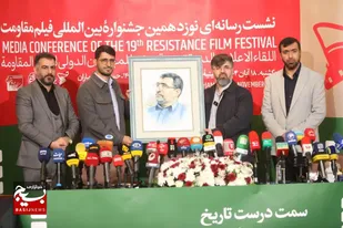 اهدای نقاشی حسین روح&zwnj;الامین به خانواده سردار شهید محمود باقری