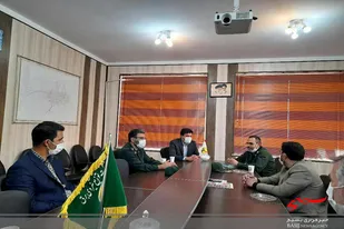 آئین تکریم و معارفه فرمانده پایگاه شهید اختری اسدآباد