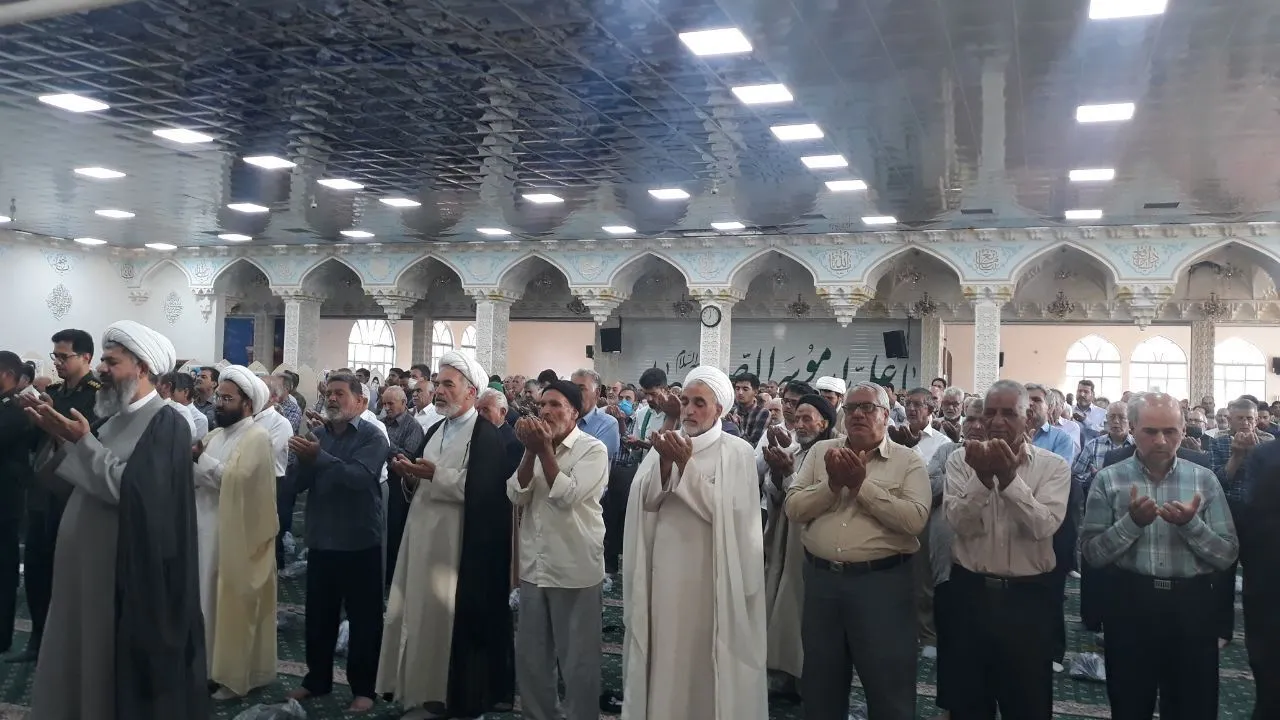 نماز عید سعید قربان در کاشمر
