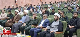 همایش پرچمداران بصیرت؛ حامیان ولایت ناحیه مقاومت بسیج امام علی (ع) _شرق اهواز برگزار شد
