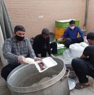 توزیع 150 پرس غذای گرم درروز رحلت پیامبر اعظم(ص)