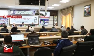 برگزاری جلسه قرارگاه سپهبد شهید حاج قاسم سلیمانی در شهرکرد