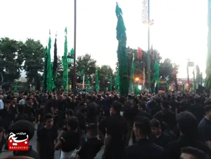 آئین سنتی علم برداری در مهریز