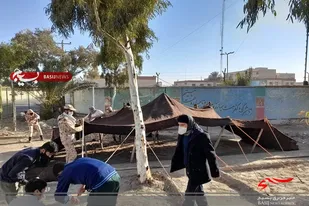 برپایی خیمه مقاومت در زابل