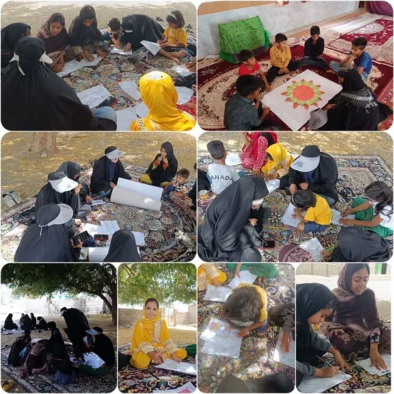 حضور گروه جهادی دانشجویی در روستای سهران و دهپیش علیا کهنوج