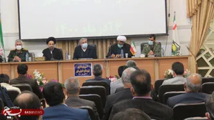 جلسه شورای اداری در امامزاده سیدمحمد به میزبانی فرمانده سپاه خمینی شهر