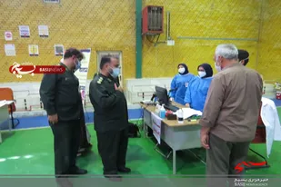 آیین افتتاح نخستین مرکز تجمیعی واکسیناسیون کرونا در سرخه برگزار شد