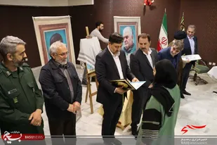 آئین رونمایی از  کتاب "خاک آنقدر که می گویند سرد نیست" و "می خواهم شبیه تو باشم" برگزار شد