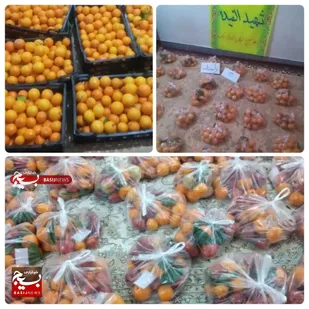 توزیع بسته&zwnj;های یلدایی بین نیازمندان