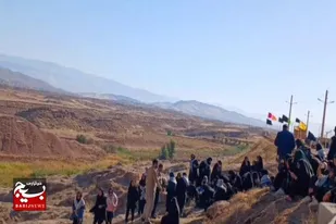 بازدید دانش&zwnj;آموزان لالجینی از یادمان&zwnj;های غرب کشور
