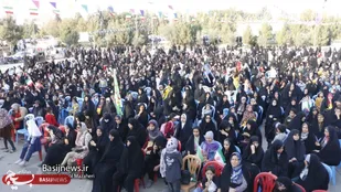 اجتماع بانوان  مهدوی در پارک میثم شهرستان فلاورجان