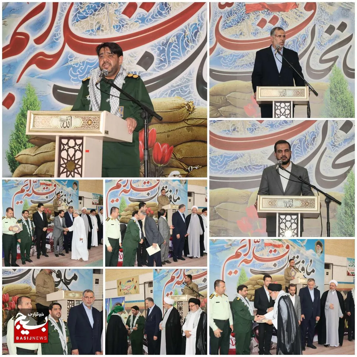 تبلور شکوه و اقتدار در اجتماع بسیجیان شهرستان باوی
