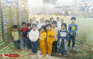برپایی اردوی&zwnj;زیارتی ویژه نوآموزان قرآنی پایگاه زکیه روستای بیدگنه