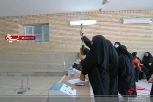 برگزاری مسابقات تیراندازی ویژه بانوان بسیجی در سراوان
