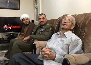 مراسم دیدار با خانواده شهید مدافع حرم حاج داوود جوانمرد برگزار شد