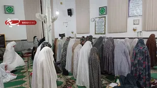 اعتکاف دانش آموزی شهر کلاته رودبار