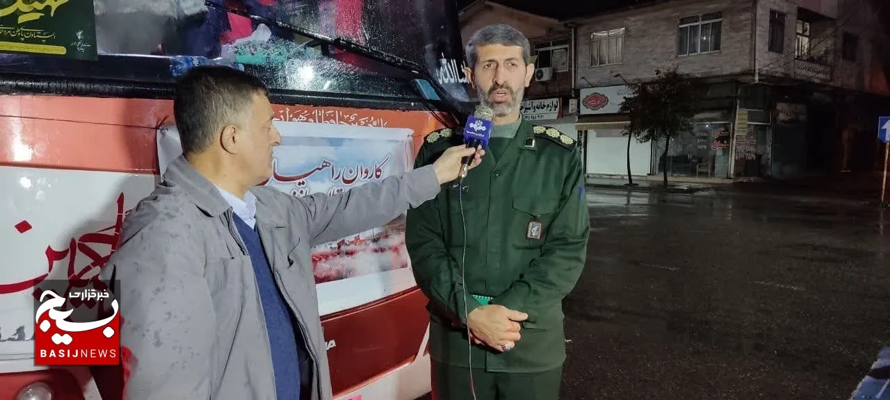 اعزام کاروان راهیان نور از شهرستان عباس آباد به مناطق عملیاتی جنوب کشور