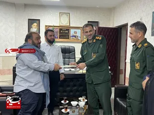 طی حکمی بسیجی &nbsp;امیر نواصر بعنوان مسئول حرکتهای جهادی کارون منصوب شد