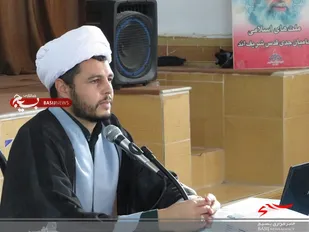 نشست سیاسی مسئولی نمایندگی ولی فقیه سپاه دلوار با متربیان دوره تکمیلی بسیج