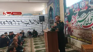 برگزاری یادواره شهدای تنگ گزی در روستای گردوسفلی کوهرنگ