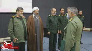آئین تکریم و معارفه معاون هماهنگ کننده سپاه صاحب الامر(عج) استان قزوین برگزار شد