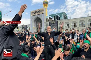 ارادت به اسوه وفا عباس بن علی(ع) در محضر امام رضا(ع)/ طنین ندای &laquo;یاابالفضل&raquo; به یاد مظلومیت علمدار کربلا