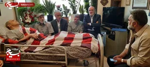 دیدار ریاست سازمان بسیج هنرمندان کشور از شاعر پیشکسوت محمدرضا عبدالملکیان