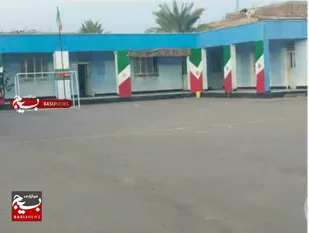 رنگ آمیزی و زیباسازی مدارس شوش توسط جهادگران