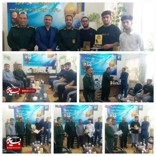 تجلیل از نفرات برتر مسابقات تیراندازی