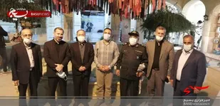 حضور فرمانده سپاه کربلا در باغ موزه دفاع مقدس